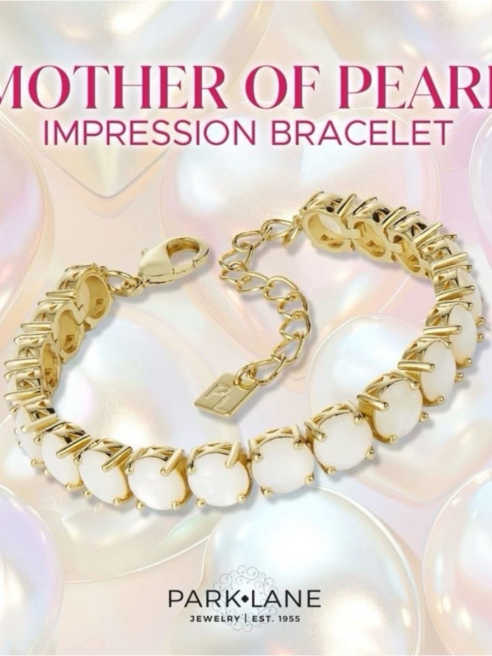 Park Lane Mother-of-Pearl Impression Bracelet